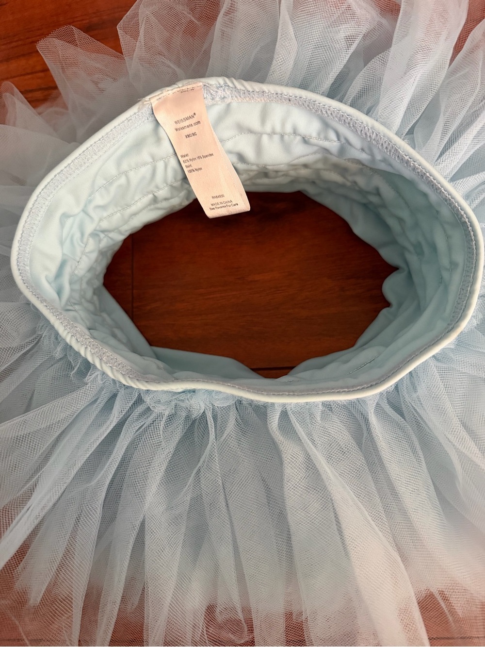 Weissman Light Blue Tutu Ballet Dress for Kids Size SC - Picture 9 of 12